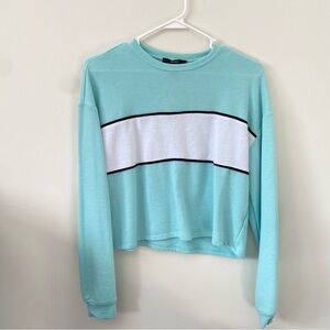 Light Blue Long Sleeve Top